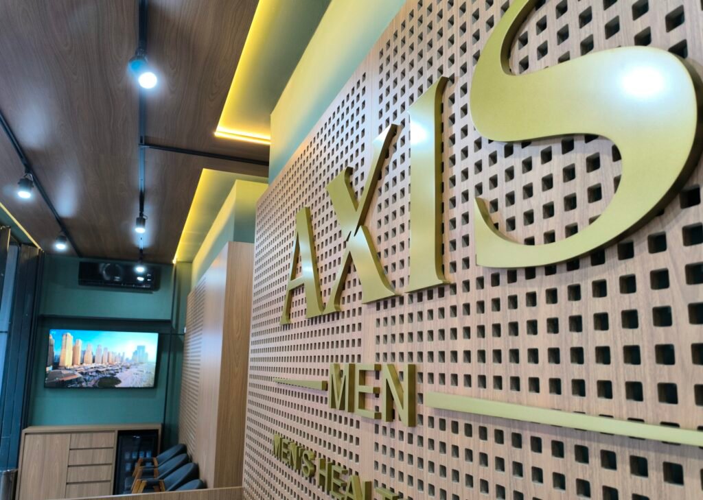 Detalhe da Axis Men